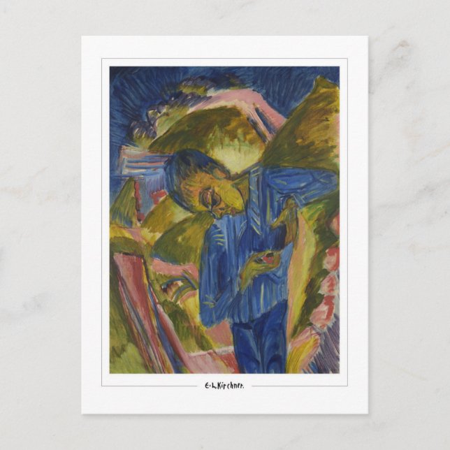 Ernst Ludwig Kirchner #282-2 - Carte postale d'art (Devant)