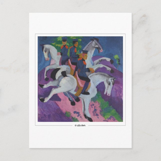 Ernst Ludwig Kirchner #310-2 - Carte postale d'art (Devant)