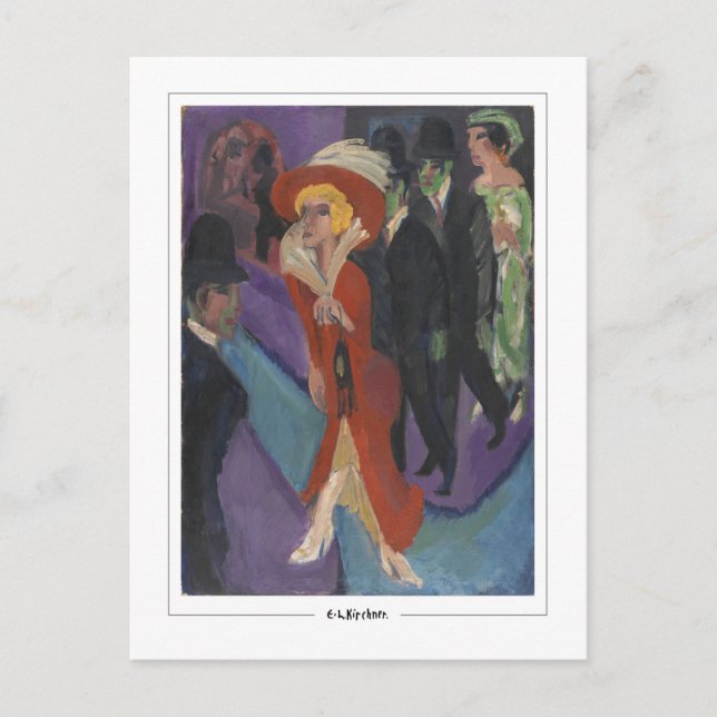 Ernst Ludwig Kirchner #370 - Carte postale Art (Devant)