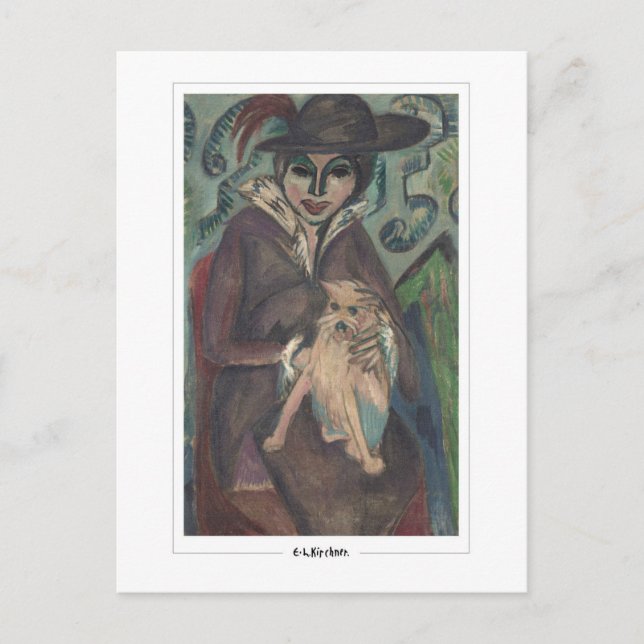 Ernst Ludwig Kirchner #3-2 - Carte postale d'art f (Devant)