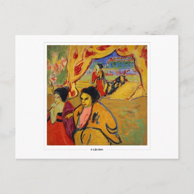 Ernst Ludwig Kirchner #421 - Carte postale Art (Devant)