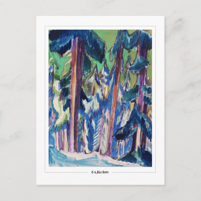 Ernst Ludwig Kirchner #426-2 - Carte postale d'art (Devant)