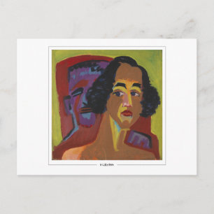 Ernst Ludwig Kirchner #461-2 - Carte postale d'art
