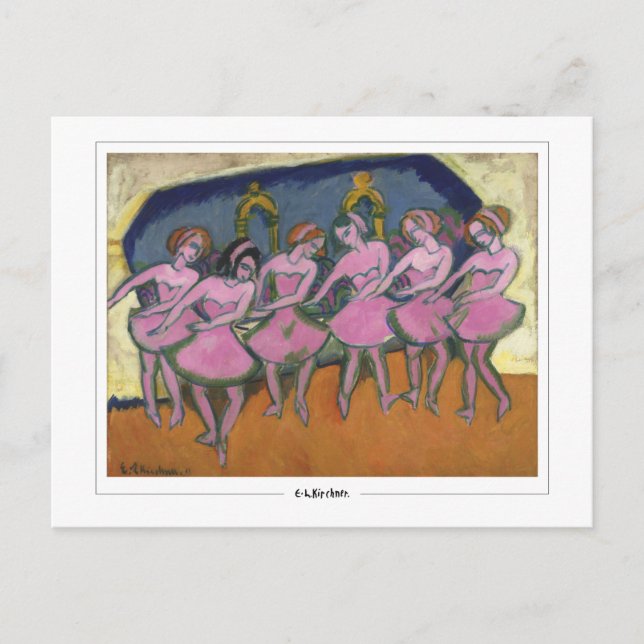 Ernst Ludwig Kirchner #477 - Carte postale Art (Devant)