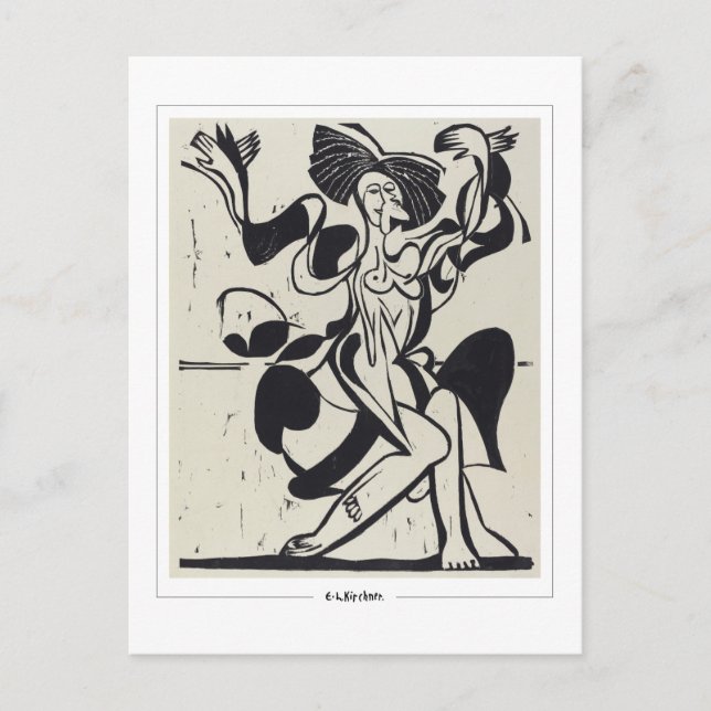 Ernst Ludwig Kirchner #478-2 - Carte postale Art (Devant)