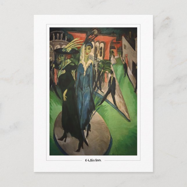 Ernst Ludwig Kirchner #486-2 - Carte postale d'art (Devant)