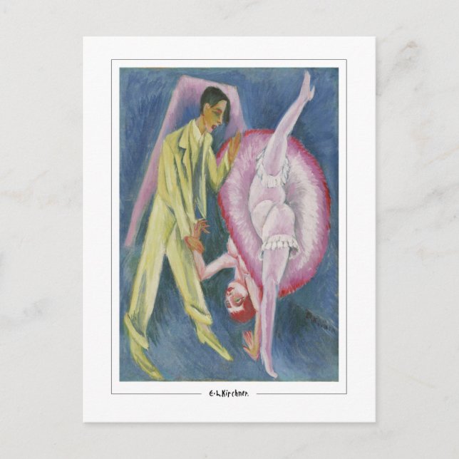 Ernst Ludwig Kirchner #500-2 - Carte postale d'art (Devant)