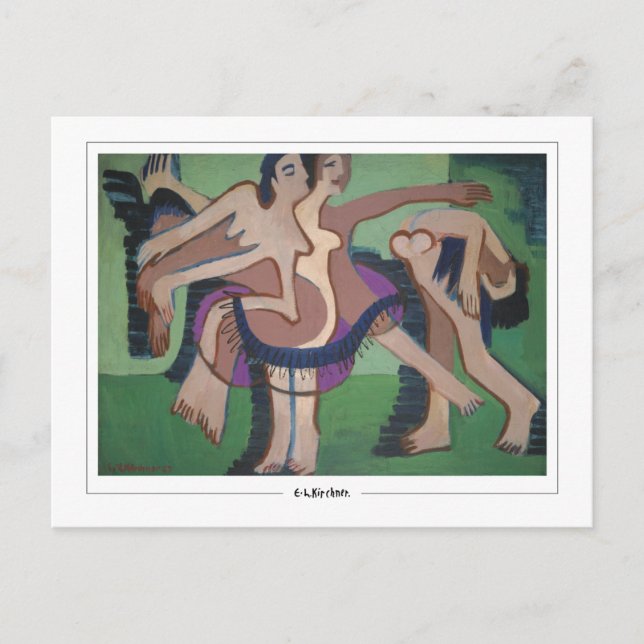 Ernst Ludwig Kirchner #537-2 - Carte postale d'art (Devant)