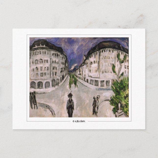Ernst Ludwig Kirchner #547 - Carte postale Art (Devant)