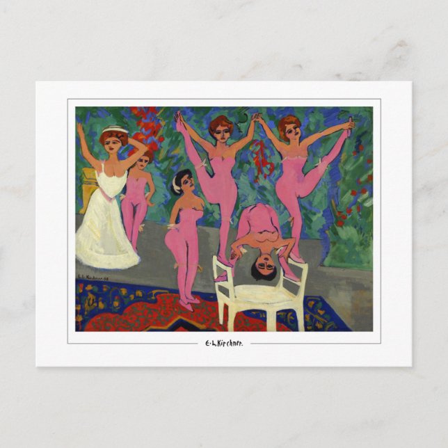 Ernst Ludwig Kirchner #549-2 - Carte postale d'art (Devant)