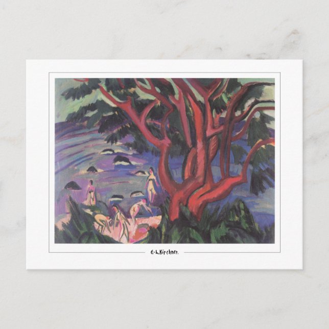 Ernst Ludwig Kirchner #556-2 - Carte postale d'art (Devant)