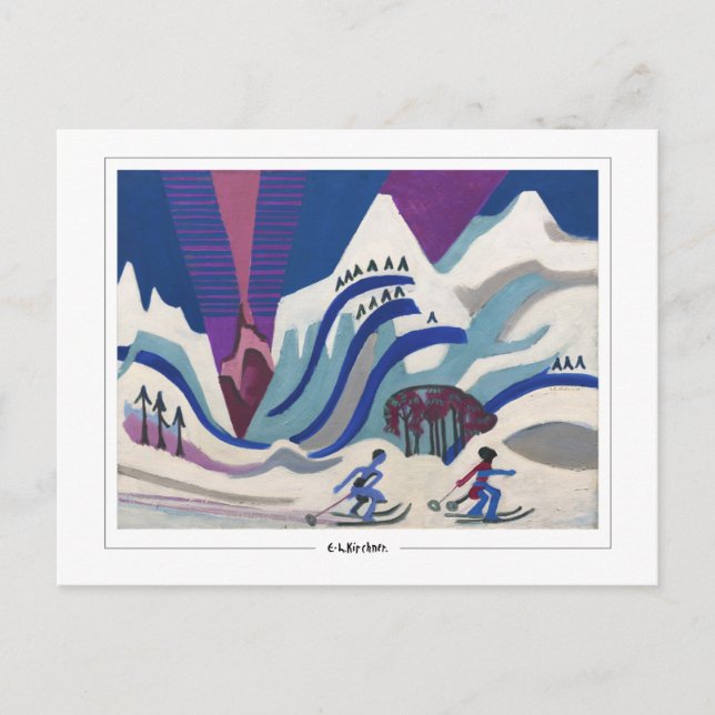 Ernst Ludwig Kirchner #612 - Carte postale d'art (Devant)