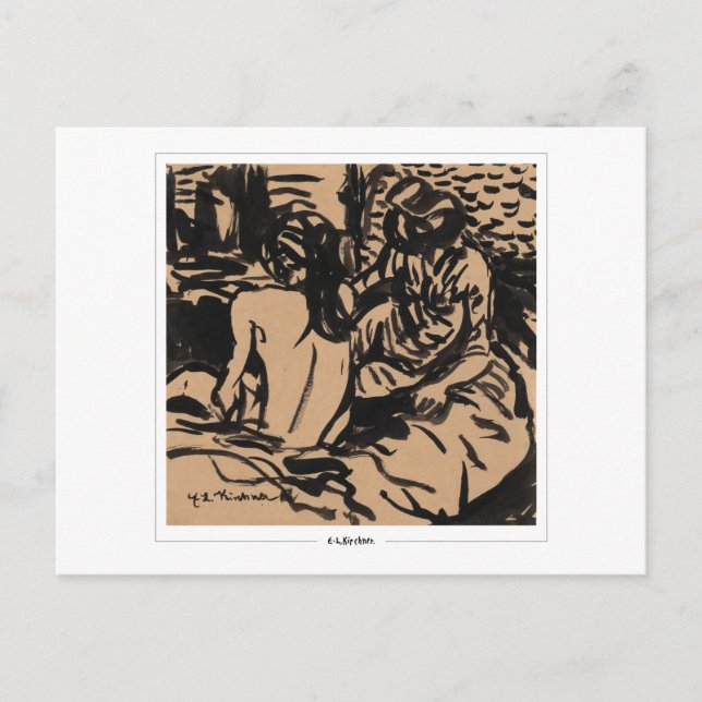 Ernst Ludwig Kirchner #626-2 - Carte postale d'art (Devant)