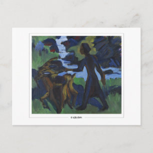 Ernst Ludwig Kirchner #650-2 - Carte postale d'art