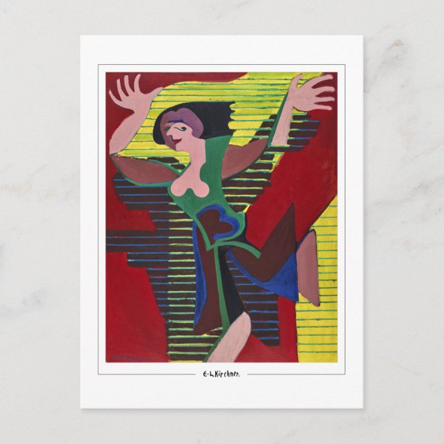 Ernst Ludwig Kirchner #6-2 - Carte postale Art (Devant)