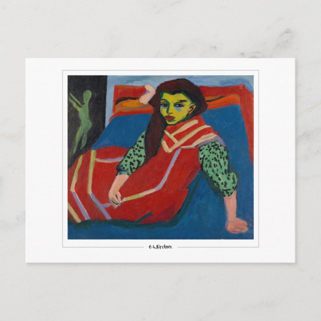 Ernst Ludwig Kirchner #7 - Carte postale Art (Devant)