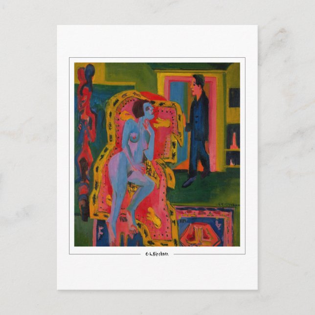 Ernst Ludwig Kirchner #8-2 - Carte postale d'art f (Devant)