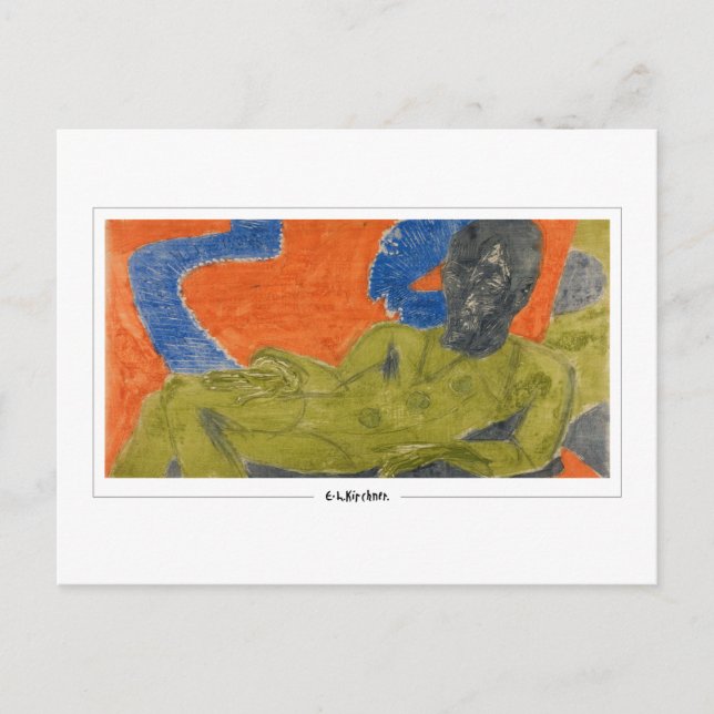 Ernst Ludwig Kirchner #8 - Carte postale d'art fin (Devant)