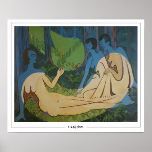 Ernst Ludwig Kirchner Affiche Art Zedign #295