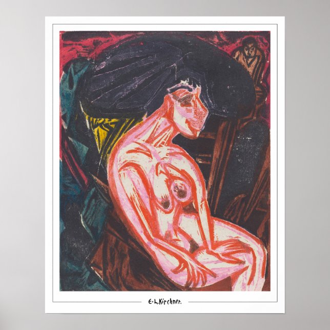 Ernst Ludwig Kirchner Affiche Art Zedign #317 (Devant)