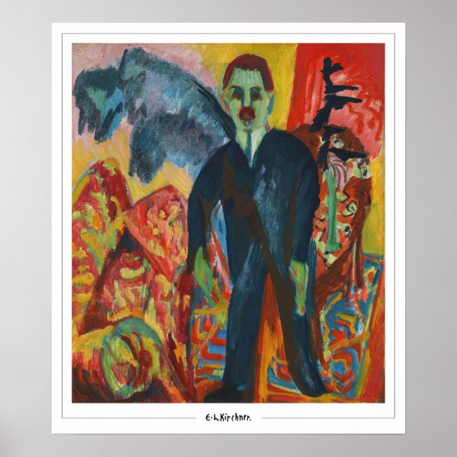 Ernst Ludwig Kirchner Affiche Art Zedign #360 (Devant)