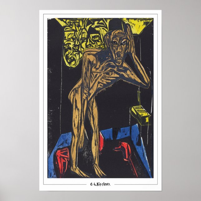 Ernst Ludwig Kirchner Affiche Art Zedign #361 (Devant)