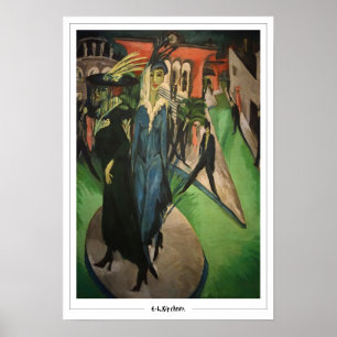 Ernst Ludwig Kirchner Affiche Art Zedign #486-2