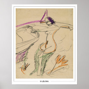 Ernst Ludwig Kirchner Affiche d'art Zedign #171
