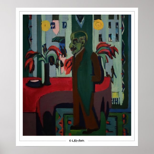Ernst Ludwig Kirchner Affiche d'art Zedign #470 (Devant)
