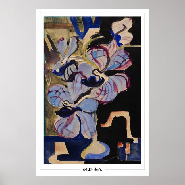 Ernst Ludwig Kirchner Affiche d'art Zedign #499-2 (Devant)