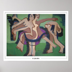 Ernst Ludwig Kirchner Affiche d'art Zedign #537-2