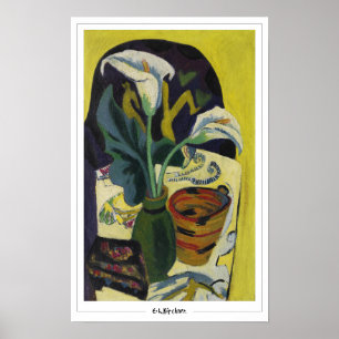 Ernst Ludwig Kirchner Zedign Affiche d'art #505-2
