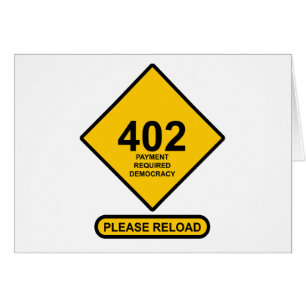 Erreur 402 : Paiement Requis Démocratie