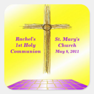 Ęrs autocollants de communion de coutume