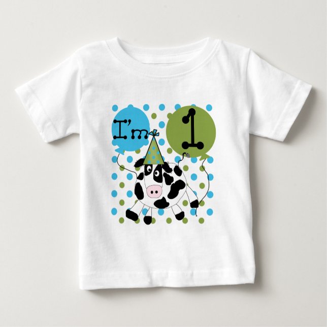 Ęrs T-shirts et cadeaux d'anniversaire de vache (Devant)