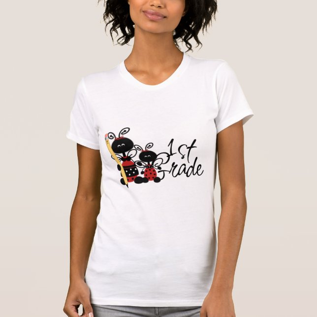 Ęrs T-shirts et cadeaux de catégorie de coccinelle (Devant)