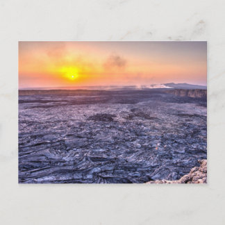 Erta Ale Volcano, Ethiopie Carte postale