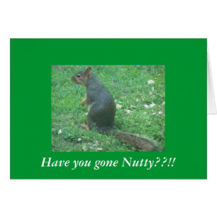 Es-tu allé Nutty ? ? ! !
