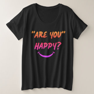 Es-Tu Heureux ? T-shirt plus taille femme