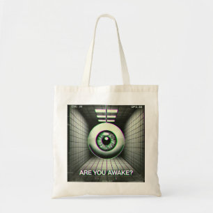 👁️ "Es-Tu Réveillé ?" Sac fourre-tout Weirdcore �