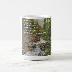 Ésaïe 40:10 Mug chrétien