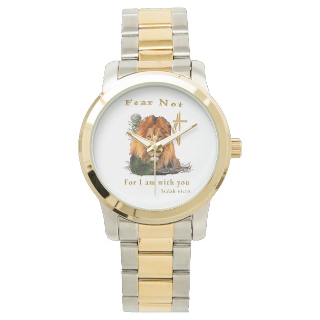 Esaïe 41:10 Montres chrétiennes (devant)