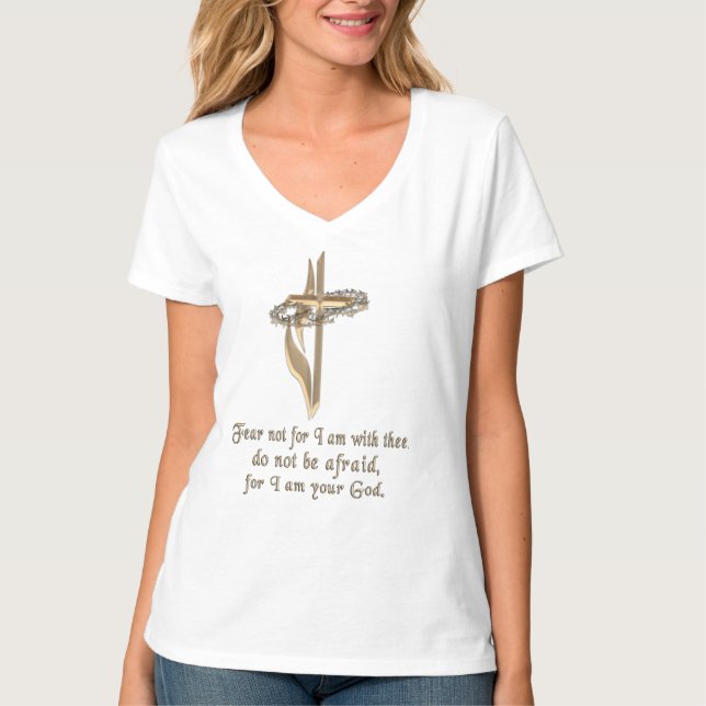 Esaïe 41:10 t-shirts (Devant)