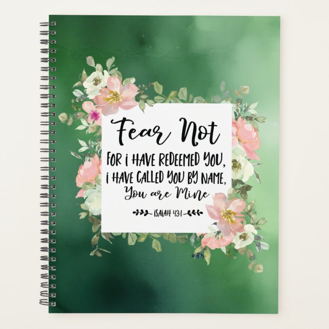 Ésaïe 43:1 Ne Crains Pas Car Je Vous Ai Racheté La (Devant)