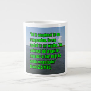 Ésaïe 53:5 WEBU Mug