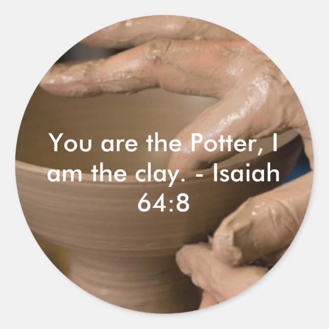 Esaïe 64:8 Sticker (Devant)