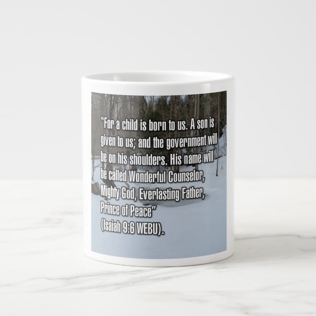 Ésaïe 9:6 WEBU Mug (Devant)