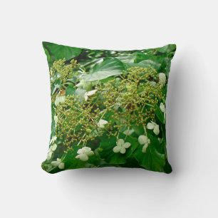 Escalade blanche Hydrangea - Coussin