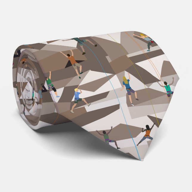 Escalade de roche dans le Cravate Browns (Roulé)