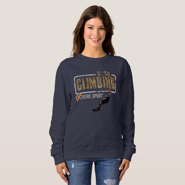 Escalade rock | Femmes Sweatshirts (Devant entier)